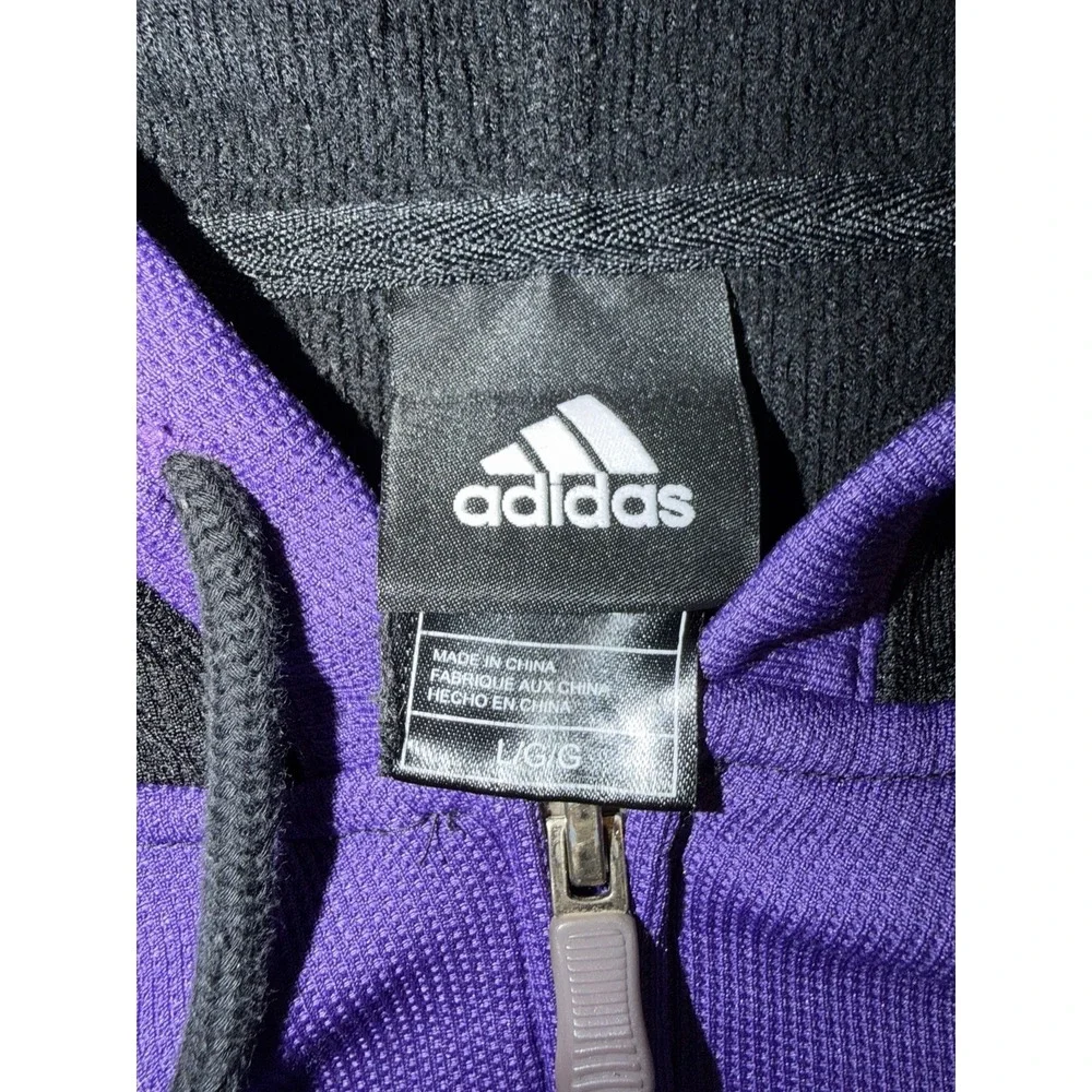 Sacramento Kings Mens L Black NBA Basketball Zip Up Hoodie - Flaws See Pics